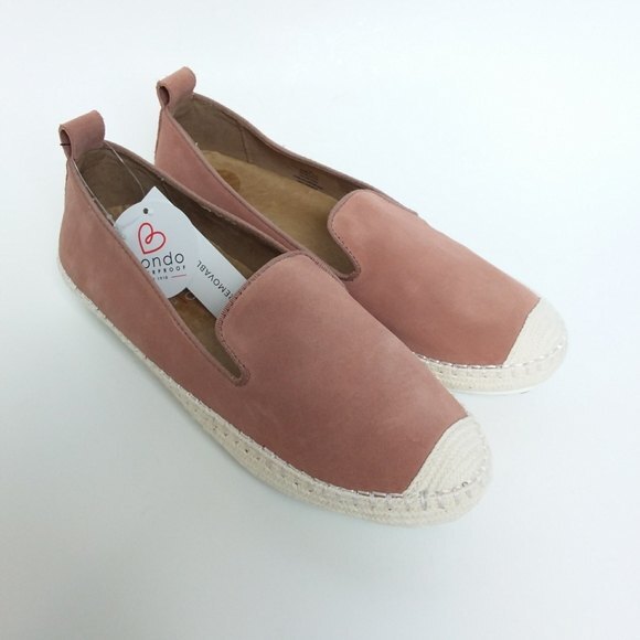Blondo Espadrille Size 7M Pink Leather Bella Waterproof Loafers - Picture 11 of 11